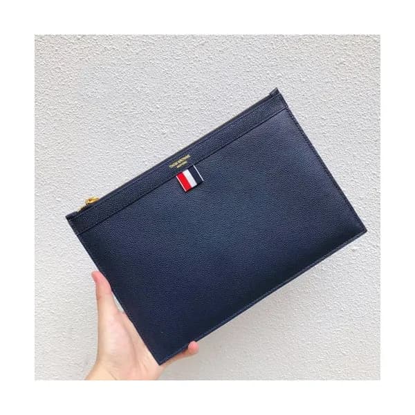 Thom Browne 2019 Leather Clutch Bag ,30/33cm - 톰브라… - 1