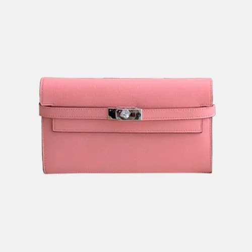 Hermes 2019 Kelly Womens Epsom Leather Wallet - 에… - 1