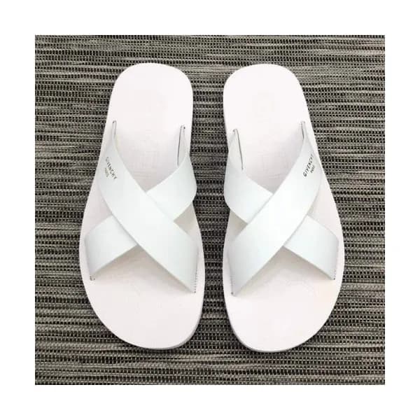 Givenchy 2019 Mens Logo Slipper - 지방시 남성 로고 슬리퍼 Gi… - 1