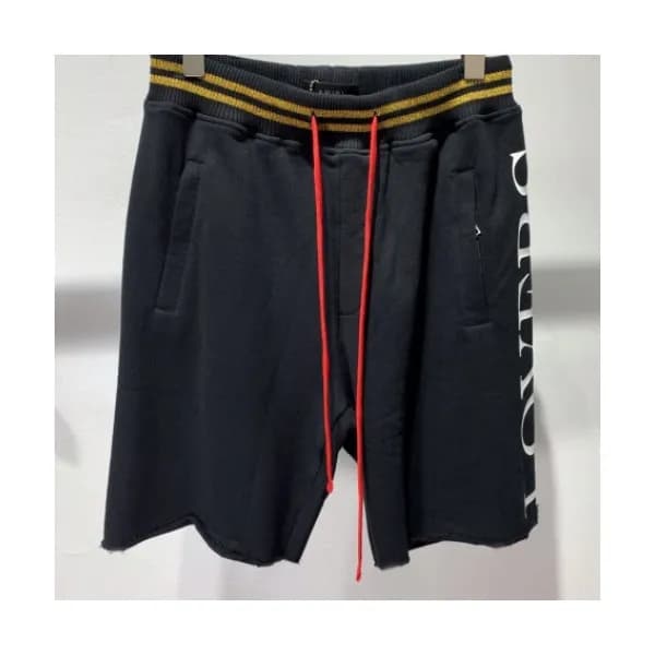 Amiri 2019 Mens Logo Casual Cotton Half Pants - 아미… - 1