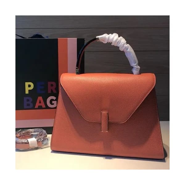 Valextra 2019 Epsom Leather Tote Shoulder Bag,22/2… - 1