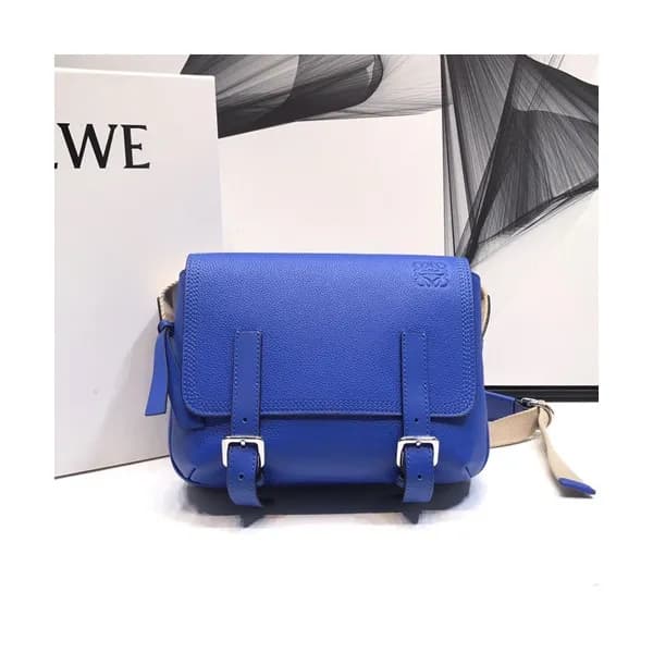 Loewe 2019 Military Messenger Shoulder Bag, 24.5CM… - 1