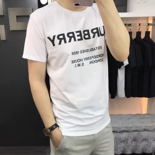 Burberry 2019 Mens Logo Polo Cotton Short Sleeved …