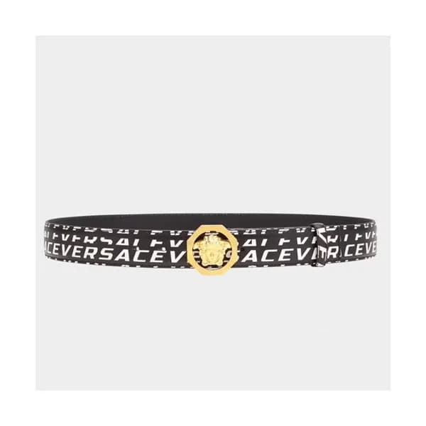 Versace 2019 Mens Leather Belt - 베르사체 2019 남성용 레더… - 1
