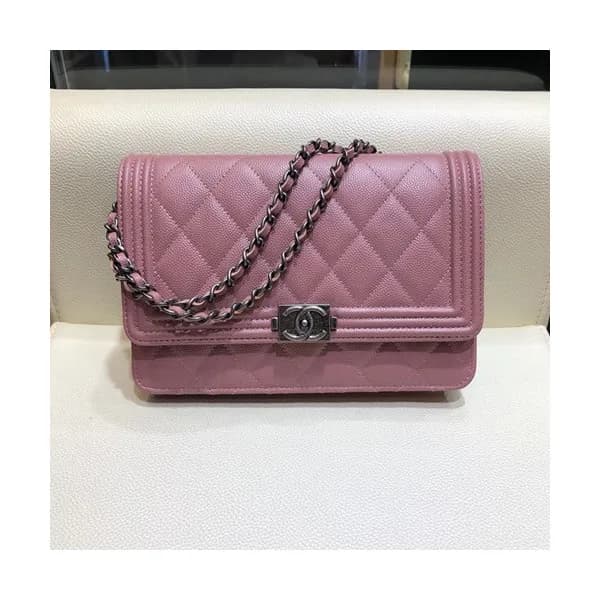 Chanel 2019 WOC Chain Cross Bag,19CM - 샤넬 2019 WOC… - 1