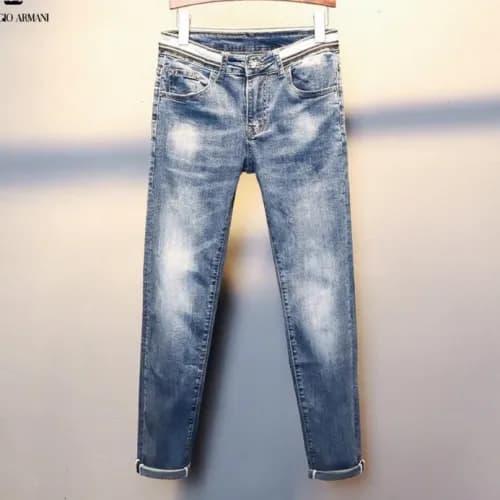 Armani 2019 Mens Graffity Denim Pants - 알마니 남성 그래피… - 1