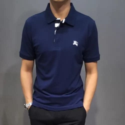 Burberry 2019 Mens Logo Cotton Short Tshirt- 버버리 남… - 1