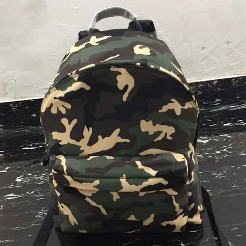 Givenchy 2019 Canvas & Leather Back Pack,41cm - 지방… - 1