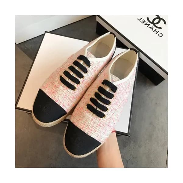 Chanel 2019 Ladies Tweed Sneakers - 샤넬 2019 여성용 트위… - 1