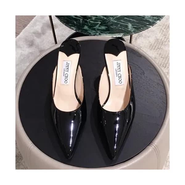 Jimmy-Choo 2019 Ladies Slipper Middle Heel - 지미츄 2… - 1