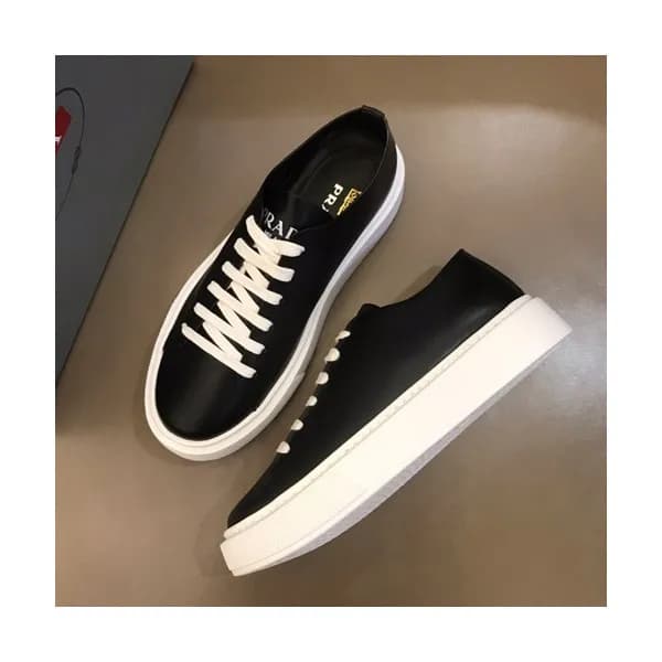 Prada 2019 Mens Leather Sneakers - 프라다 2019 남성용 레더… - 1