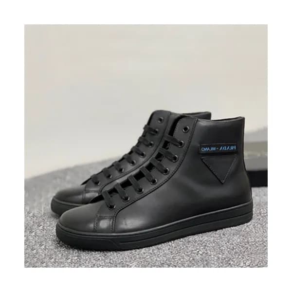 Prada 2019 Mens Leather Sneakers - 프라다 2019 남성용 레더… - 1