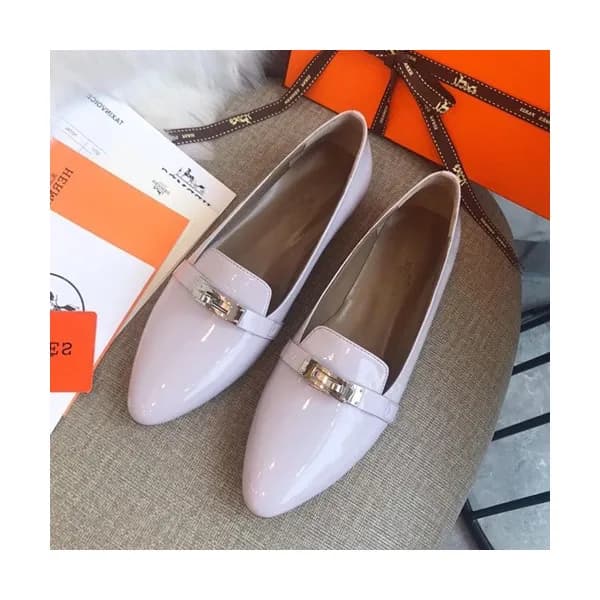 Hermes 2019 Ladies Leather Loafer- 에르메스 2019 여성용 레… - 1