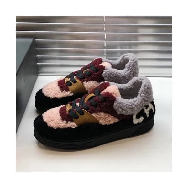 [러블리]Chanel 2019 Ladies Lambs Wool Sneakers - 샤넬 2… - 1