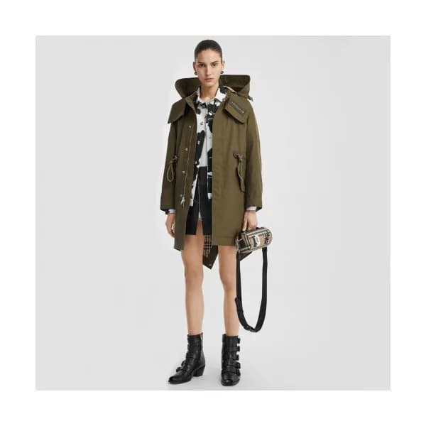 Burberry 2019 Womens Vintage Cotton Trench Coat - …