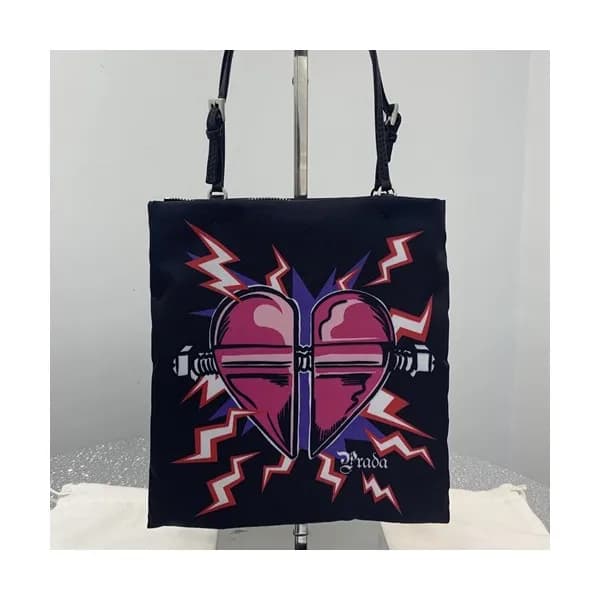 Prada 2019 Tote Shoulder Shopper Bag,20cm - 프라다 2… - 1