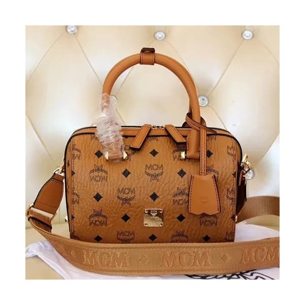 MCM 2019 Visetos Tote Shoulder Bag,23cm - 엠씨엠 2019… - 1