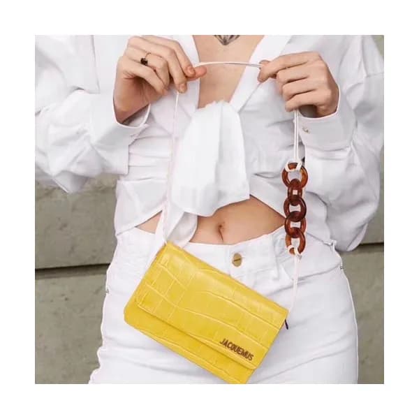 Jacquemus 2019 Leather Tote Shoulder Bag ,18cm - 자… - 1
