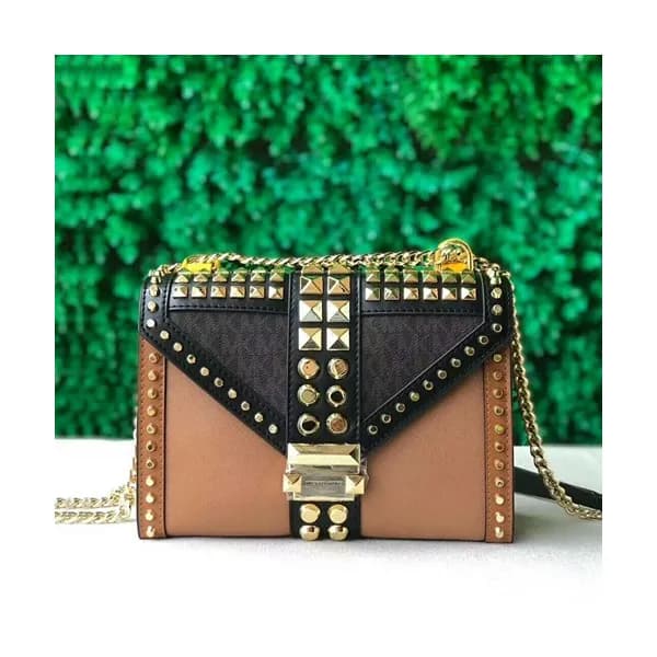 Michael Kors 2019 Leather Chain Shoulder Bag, 24CM… - 1