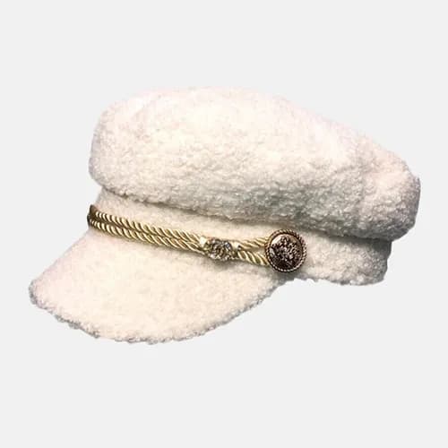 Chanel 2019 Ladies Lambs Wool Cap - 샤넬 2019 여성용 램스… - 1