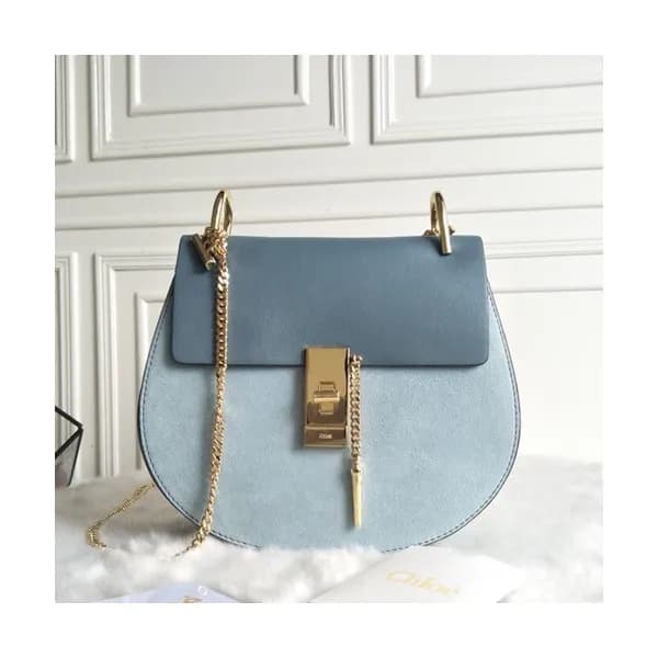 Chole 2019 Drew Leather Shoulder Bag, 19/23cm - … - 1