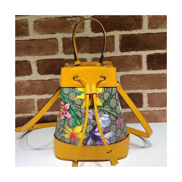 Gucci 2020 GG Ophidia Supreme Women Bucket Bag,26C… - 1