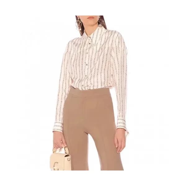 Chloe Womens Trendy Silk Tshirts - 끌로에 여성 트렌디 실크 셔… - 1