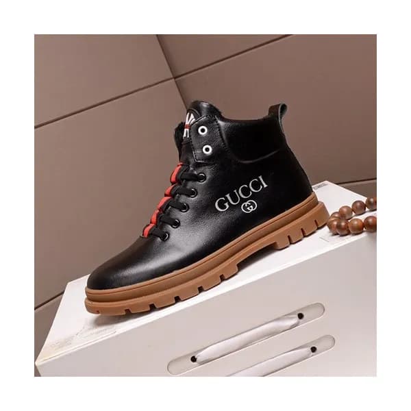 Gucci 2020 Mens Leather Sneakers - 구찌 2020 남성용 레더 … - 1