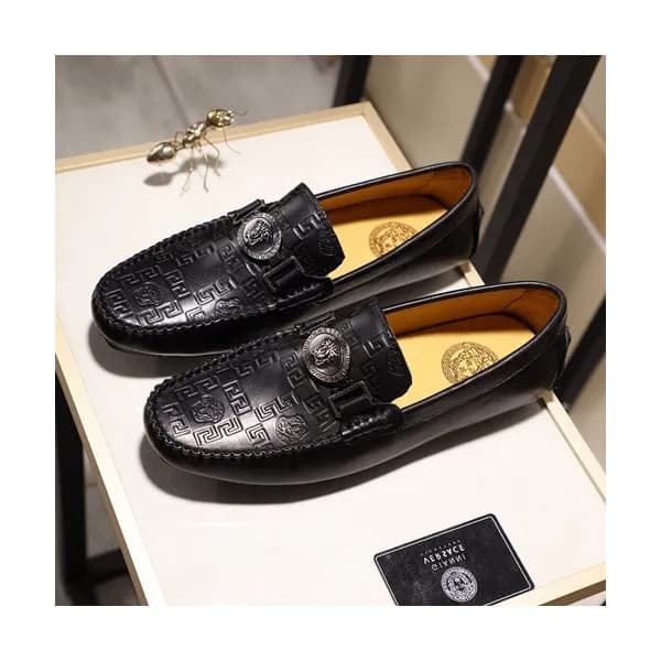 Versace 2020 Mens Leather Loafer - 베르사체 2020 남성용 … - 1