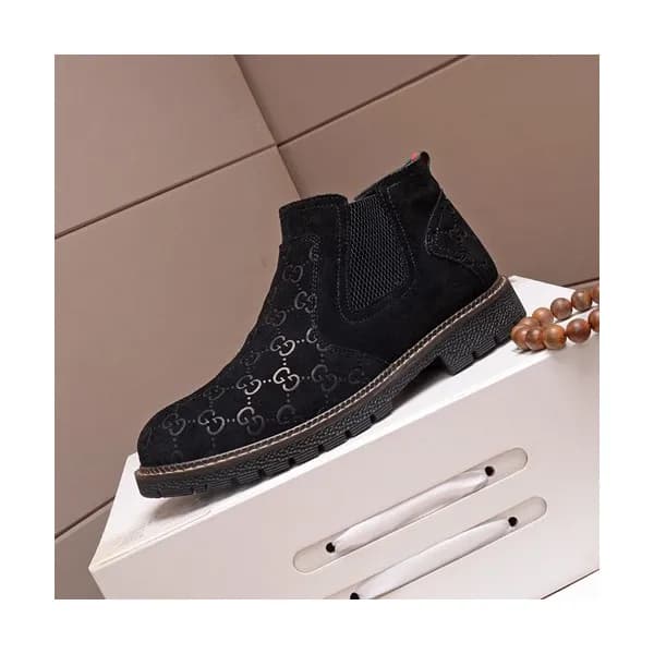 Gucci 2020 Mens Leather Boots - 구찌 2020 남성용 레더 부츠… - 1