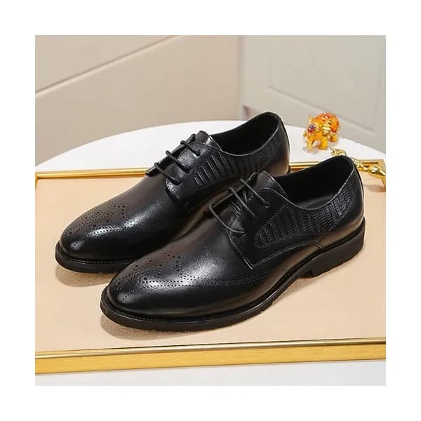 Gucci 2020 Mens Leather Oxford Shoes - 구찌 2020 남성… - 1