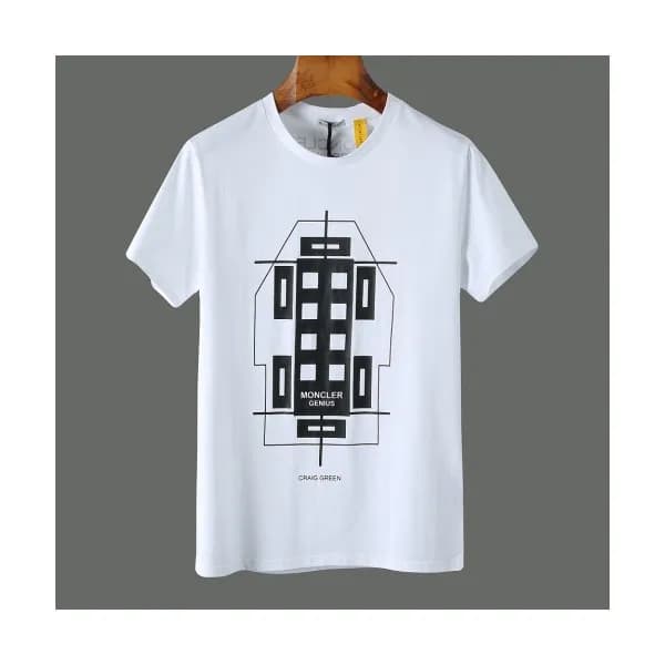 [매장판]Moncler 2020 Mens Logo Cotton Short Sleeved T… - 1