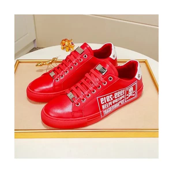 Philipp plein 2020 Mens Leather Sneakers - 필립플레인 … - 1
