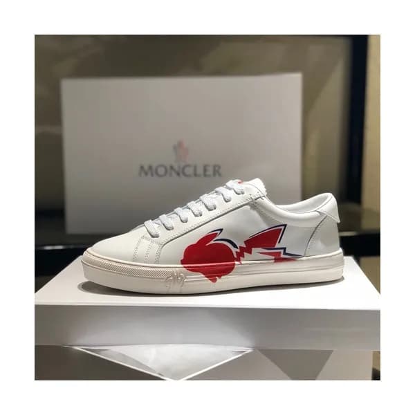 Moncler 2020 Mens Leather Sneakers - 몽클레어 2020 남성용… - 1