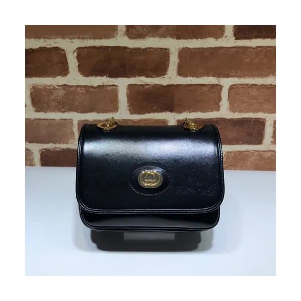 Gucci 2020 Marina Leather Mini Shoulder Bag,18CM -… - 1