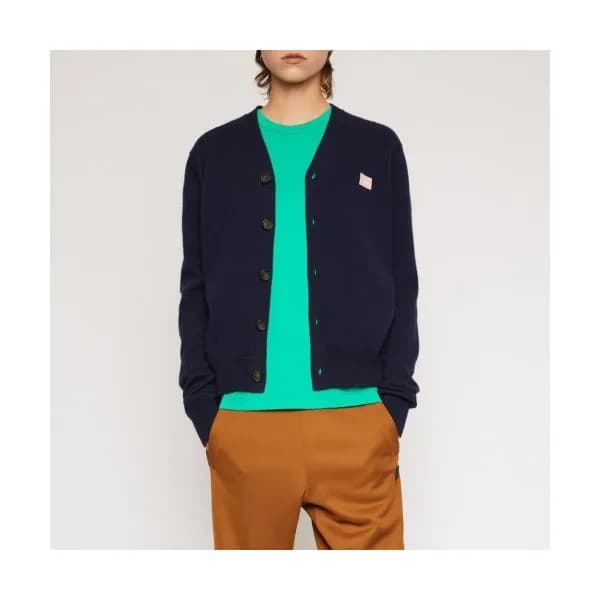 Acne Studios Mens Wool Cardigan - 아크네 스튜디오 남성 울 가디…