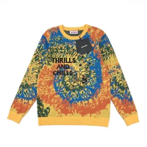 [팜 엔젤스]Palm Angels 2020 Mens Logo Turtle-neck Swea… - 1