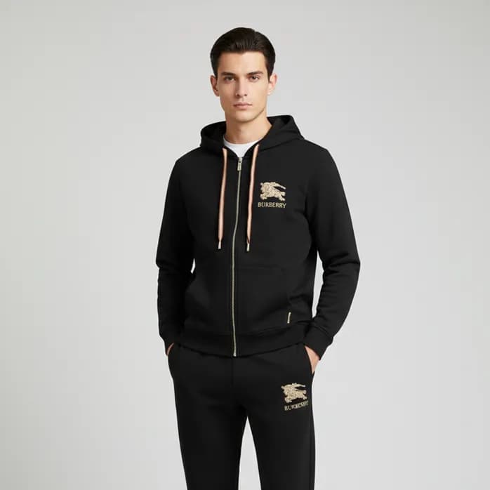 버버리 남성 캐쥬얼 블랙 츄리닝 - Burberry Mens Black Training C… - 1