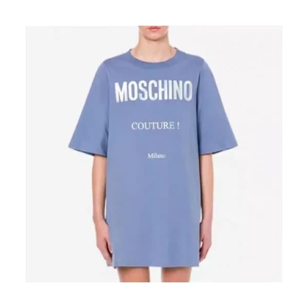 [모스키노]Moschino 2020 Mm/Wm Logo Cotton Short Sleeve… - 1
