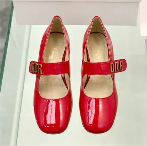 Dior 2021 Women's Leather Middle Heel - 디올 202… - 1