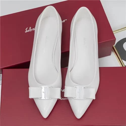 Salvatore Ferragamo 2021 Women's Leather Flat … - 1