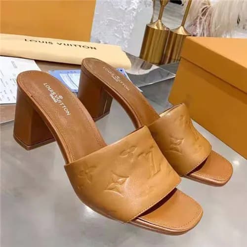 Louis Vuitton 2021 Women's Leather High Heel S… - 1