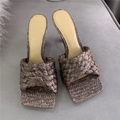 Bottega Veneta 2021 Women's Weaving High Heel … - 1
