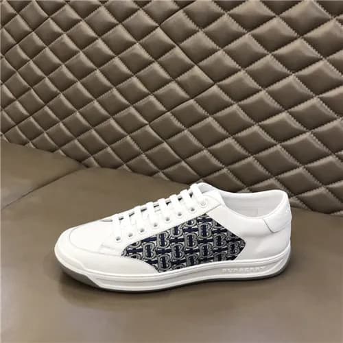 Burberry 2021 Men's Leather Sneakers,BURS0176 … - 1