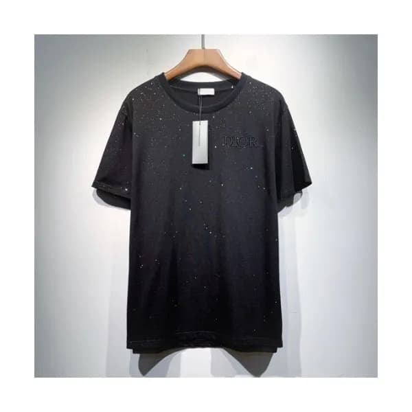 Dior Mm/Wm Casual Crew-neck Short Sleeved Tshirts… - 1