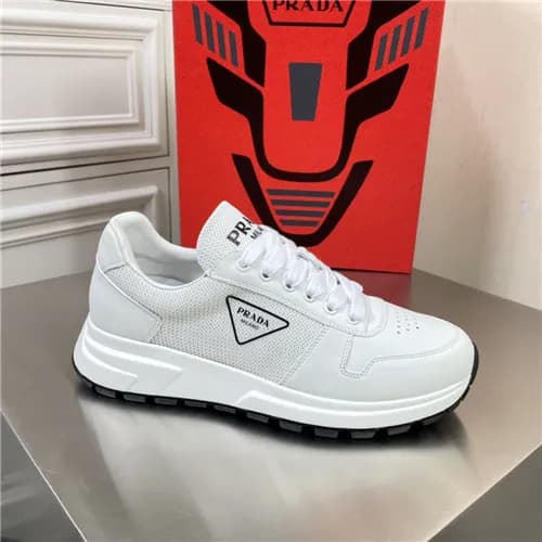 Prada 2021 Men's Leather Sneakers,PRAS0794 - 프… - 1