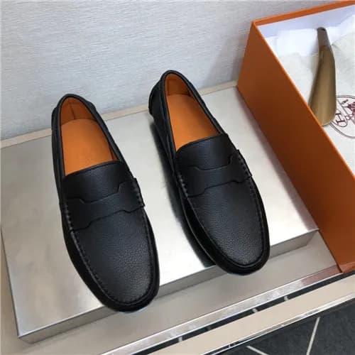 Hermes 2021 Men's Leather Loafer,HERS0526 - 에르… - 1