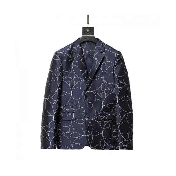 Louis vuitton Mens Logo Suit Jackets Navy - 루이비통 … - 1