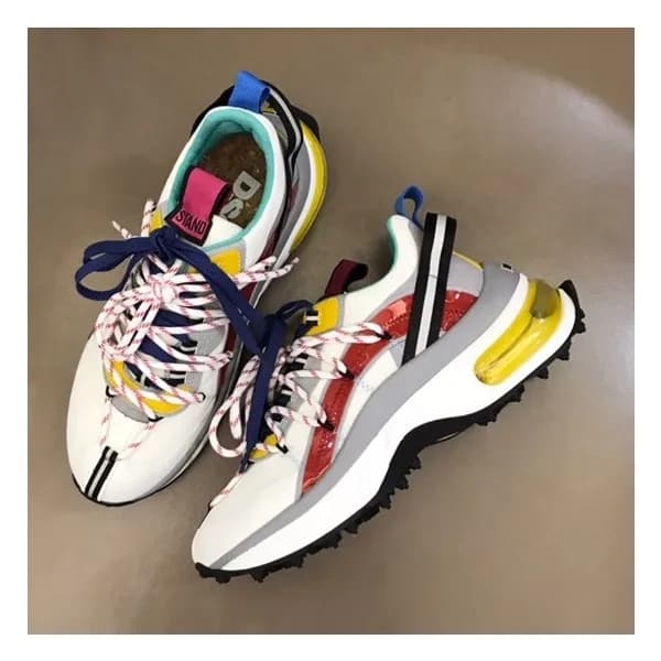 디스퀘어드 남성 트렌디 화이트 스니커즈 - Mens White Sneakers - dsq0… - 1