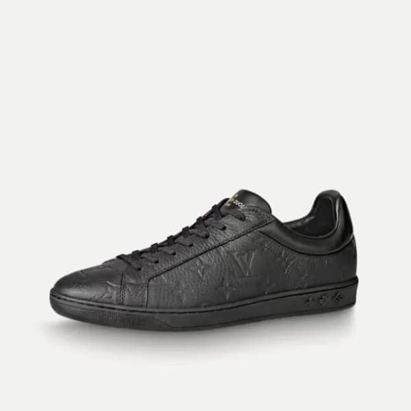 루이비통 남성 Luxembourg 블랙 스니커즈 - Mens Black Sneakers -… - 1